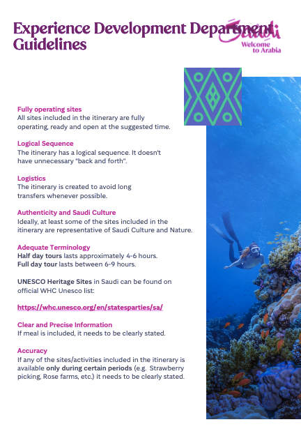 Saudi Guide Package